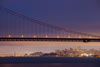 Two bridges to the city, San Francisco (#52D7902)
